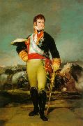 Francisco de Goya Portrait of Ferdinand VII of Spain oil on canvas